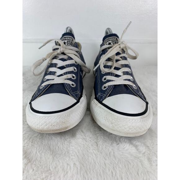 Converse Chuck Taylor All Star Low Top W9697 Blue Fabric Women’s Size 7.5 - Picture 2 of 8